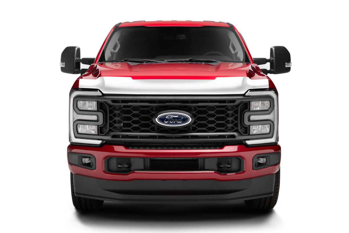 Husky Aeroskin Hood Protector Chrome For 2023-2025 F-250/F-350/F-450 Super Duty Husky Liners