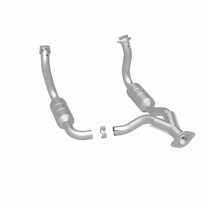 MagnaFlow DF Cat Conv 08-10 Ford F-250/F-250 SD/F-350/F-350 SD 5.4L/6.8L/F-450 SD 6.8L Y-Pipe Assy