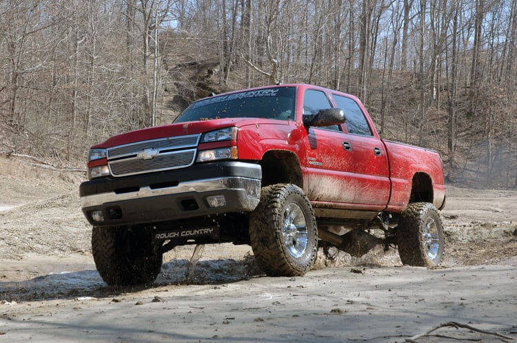 6 Inch Lift Kit M1 Silverado/Sierra 2500HD 4WD (2001-2010) Rough Country