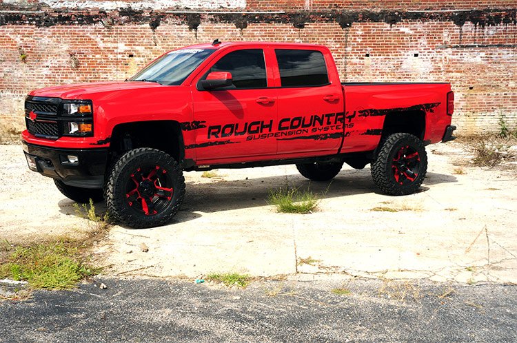 7 Inch Lift Kit Bracket N3 Struts Silverado/Sierra 1500 (14-16) Rough Country