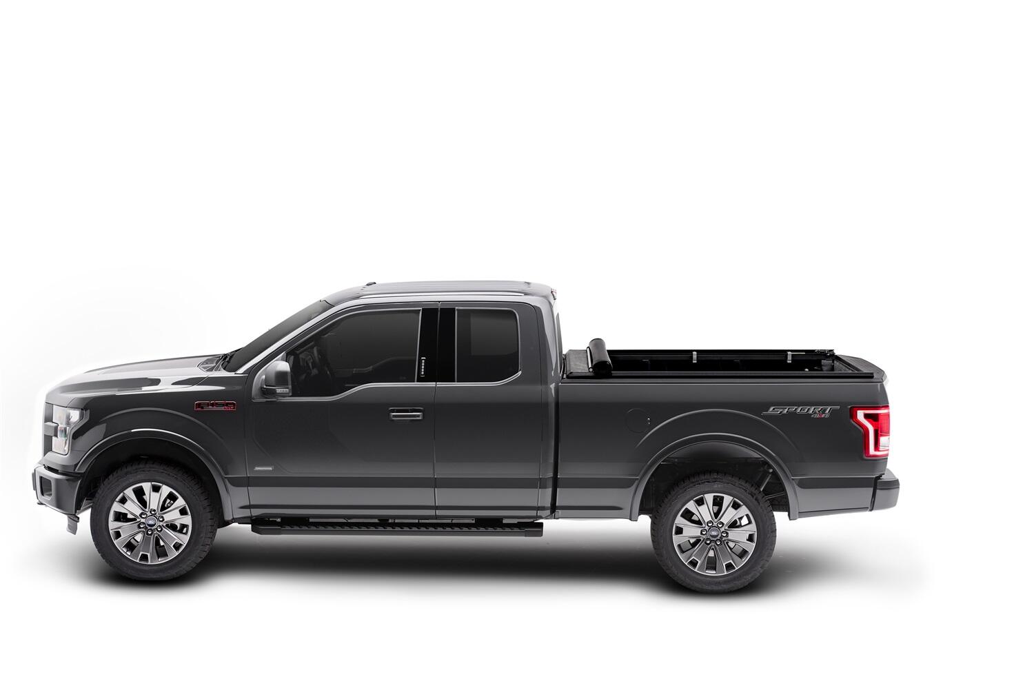 TruXport Tonneau Cover Black 2009-2014 Ford F-150 8 Foot Bed Truxedo