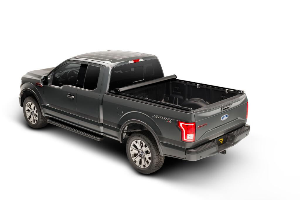 TruXport Tonneau Cover Black 2009-2014 Ford F-150 8 Foot Bed Truxedo
