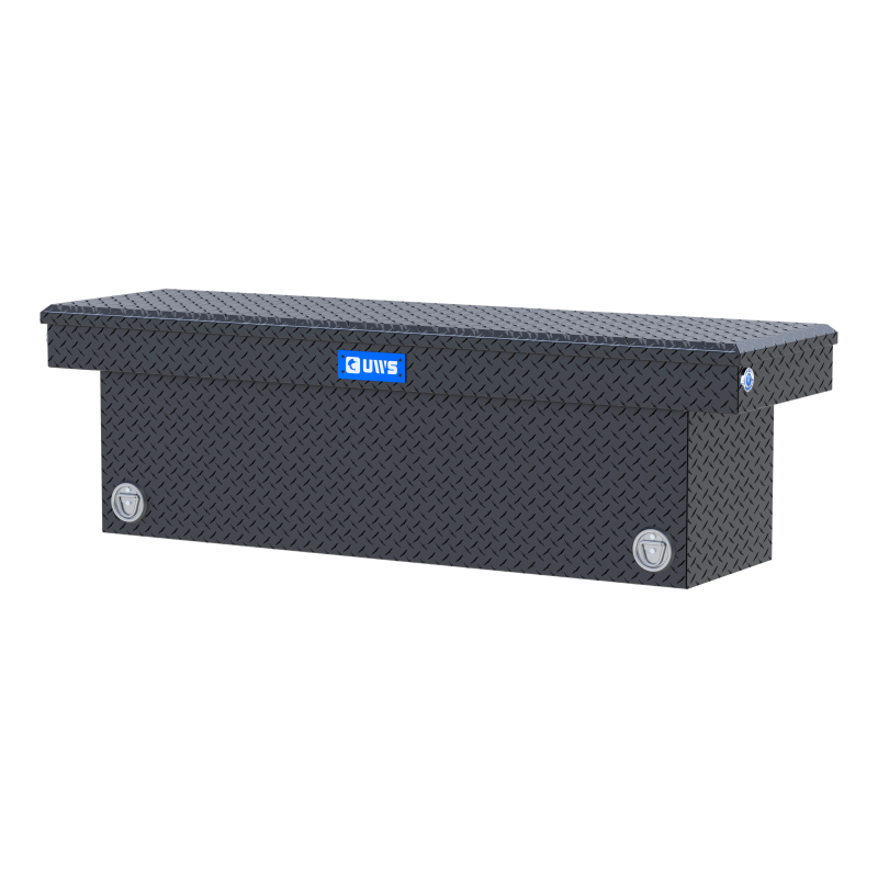 UWS 69" Matte Black Deep Push Button Crossover Truck Tool Box Model TBSD-69-PB-MB