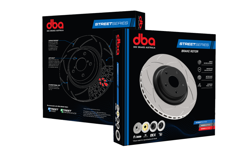 DBA 92-06 Lexus ES300 Front Street Series Slotted Brake Rotor