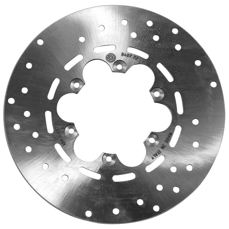 Brembo OE 86-90 Gilera KZ 125cc 240x4mm Brake Disc - Front Fixed
