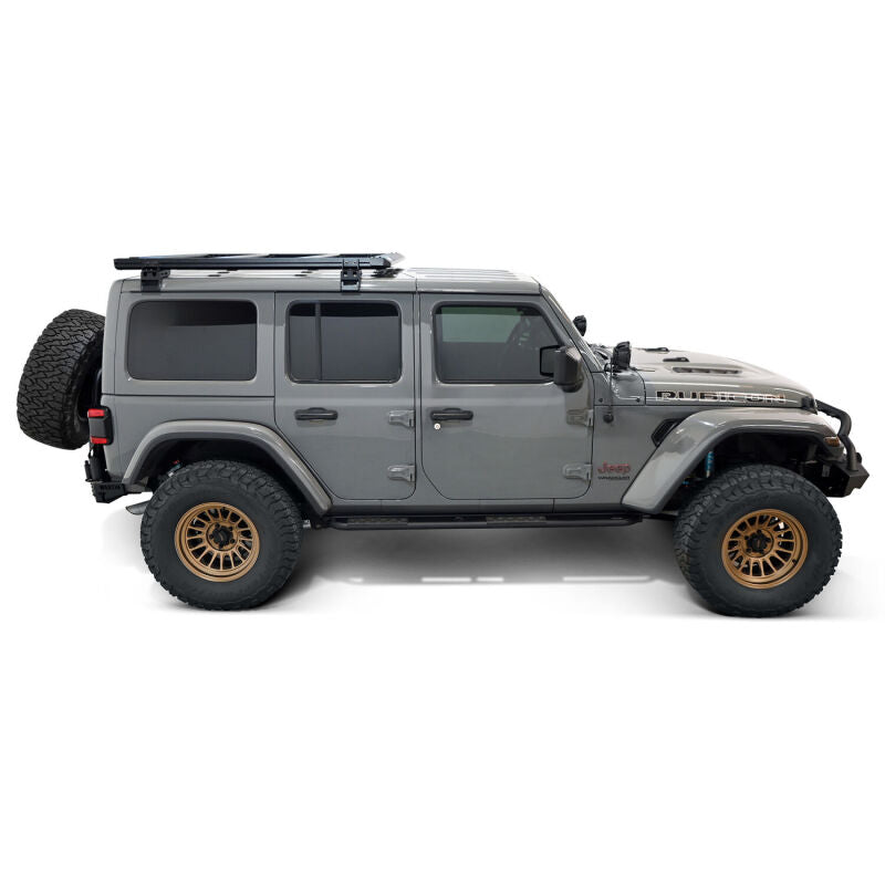 Westin 18-23 Jeep Wrangler JL Unlimited 4dr Rock Slider - Textured Black
