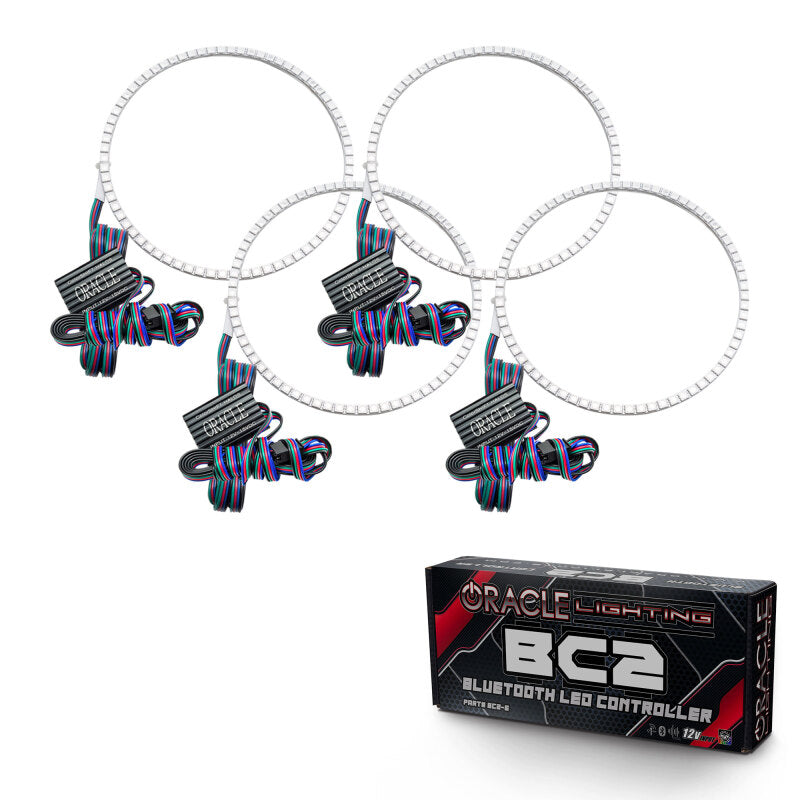 Oracle Mercedes Benz ML 350/500 06-12 Halo Kit - ColorSHIFT w/ BC1 Controller