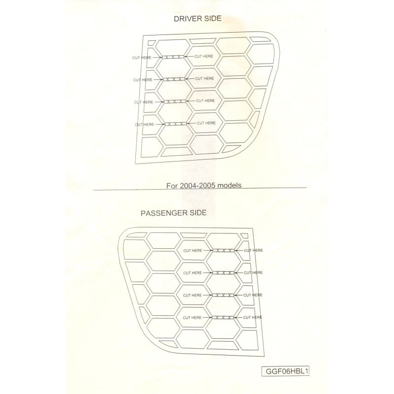 Ranch Hand Legend Series Grille Guard Fits Select 04-08 Ford F-150 Model GGF06HBL1