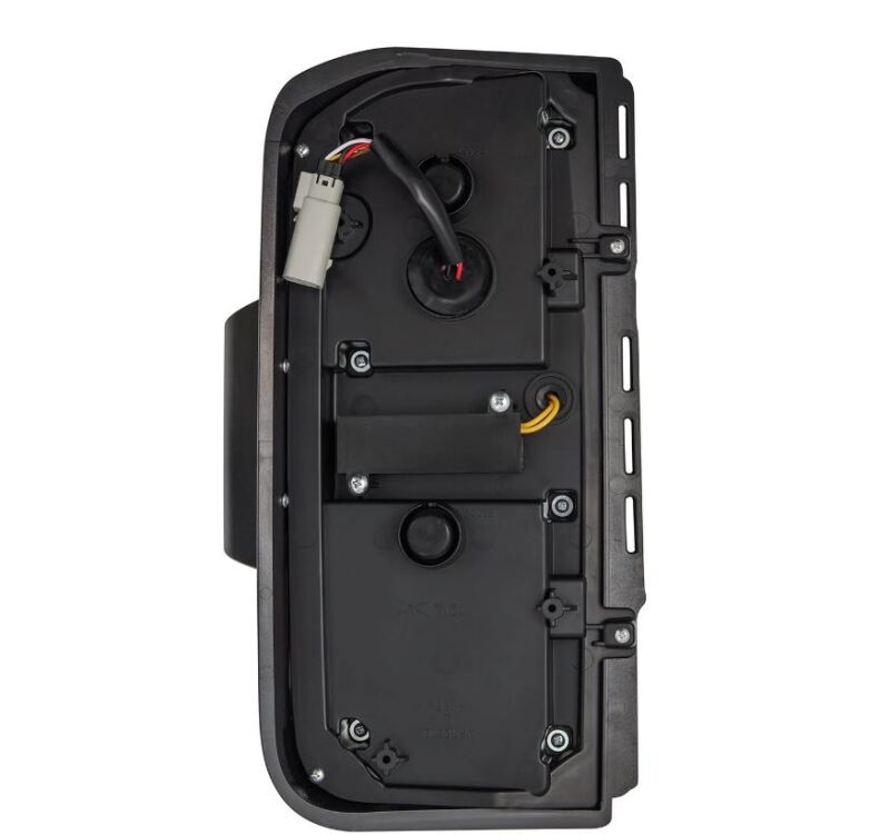 AlphaRex Nova-Series LED tail lights for 2021-2024 Ford Bronco, featuring a sleek black design and advanced lighting technology.