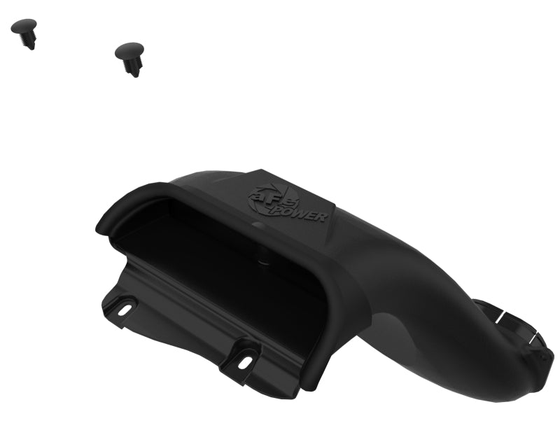 aFe Rapid Induction Dynamic Air Scoop 2021+ Ford F-150V6/V8 - Black