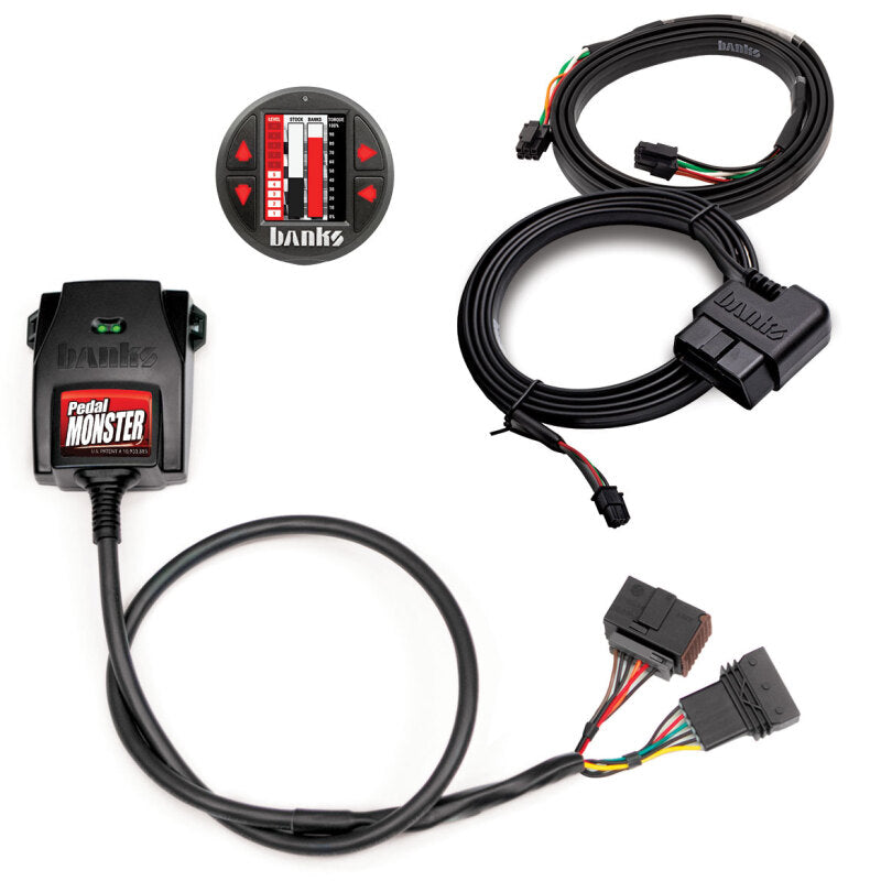Banks Power Pedal Monster Kit TE Connectivity MT2 6 Way With iDash Pro