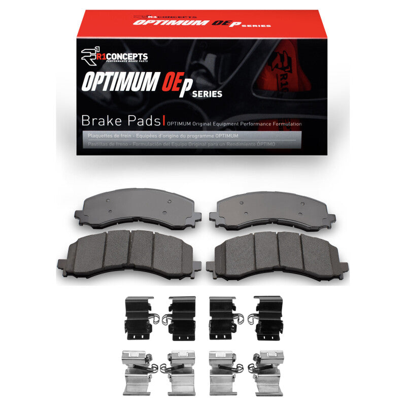 R1 2021-2025 Ford F-150 4WD Front R1 Optimum OE Pads & Hardware Kit