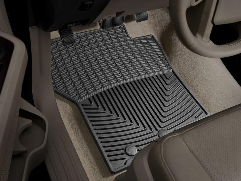 WeatherTech 11+ Ford Expedition Front Rubber Mats - Black