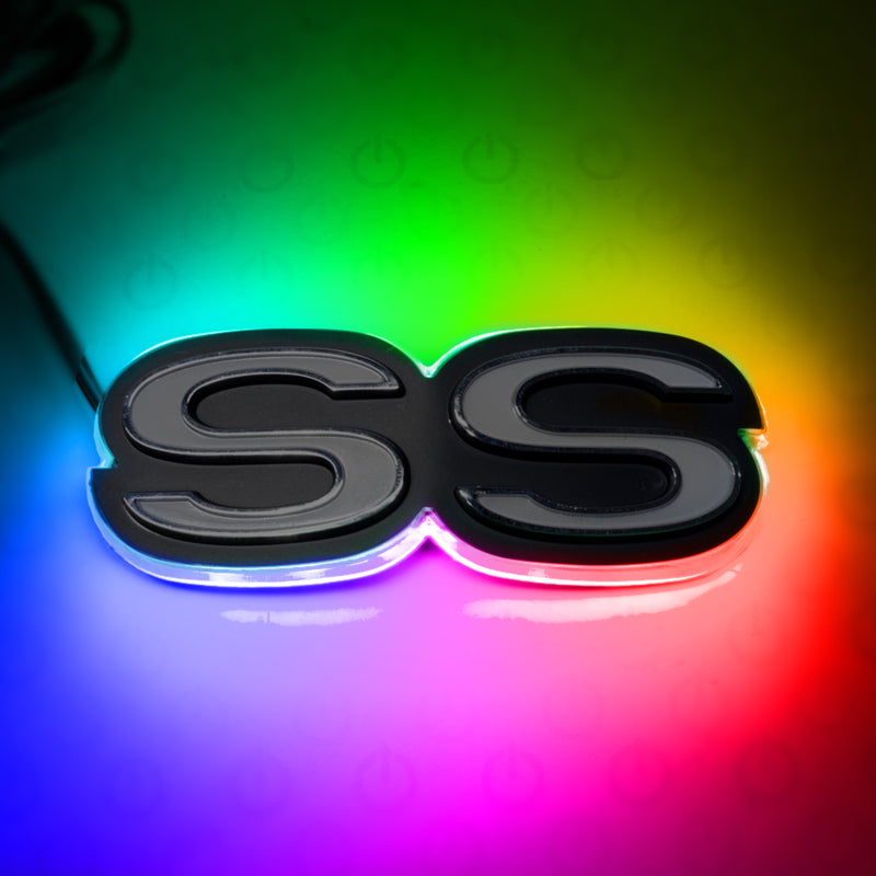 Oracle Chevrolet Camaro SS Illuminated Emblem - ColorSHIFT