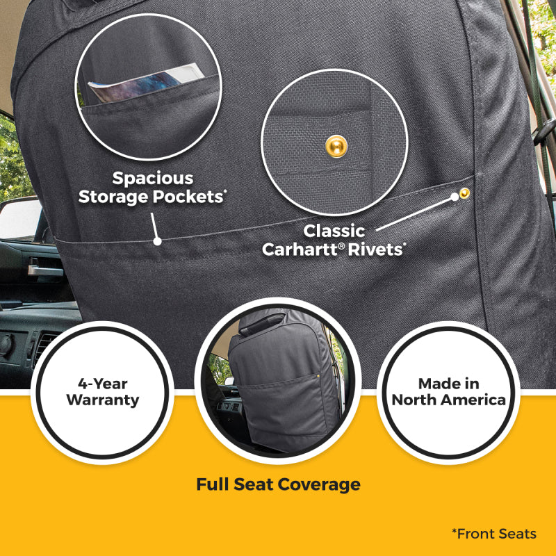 Covercraft 2026 Jeep Wrangler 2-Door (MT)  Carhartt Super Dux SeatSaver Custom Front Row Seat Covers