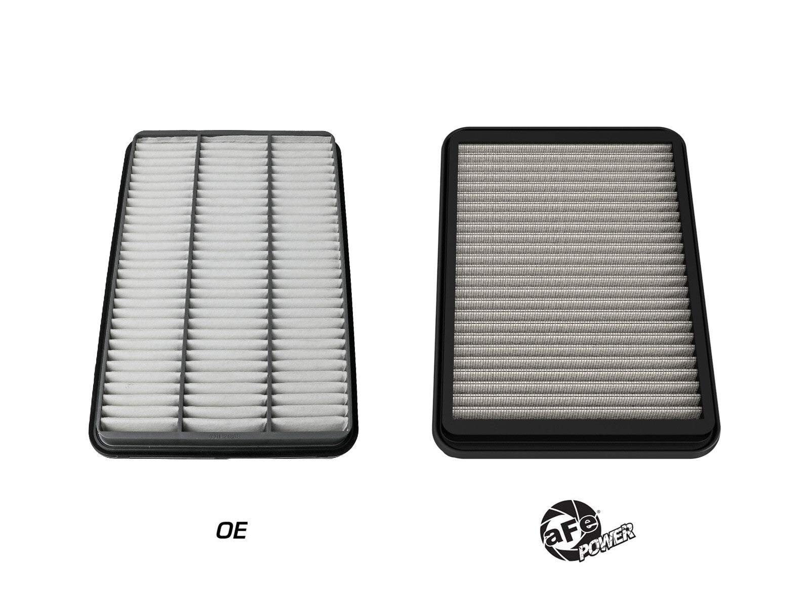 Magnum Flow OE Replacement Air Filter w/ Pro Dry S Media (Pair) Ram 1500 Trx 21-24 V8-6.2L (sc) aFe Power