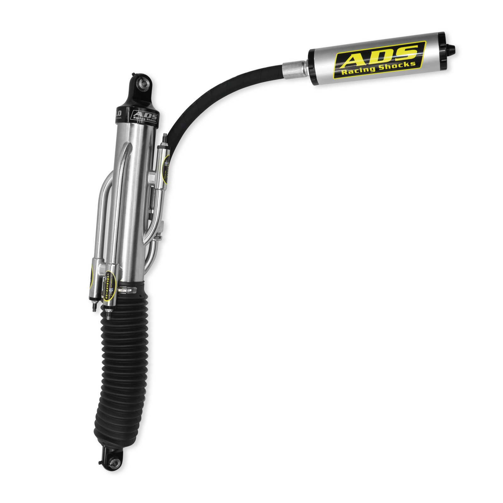 2017-2025 Ford F-150 Raptor Direct Fit 3.0 inch 4-Tube Bypass Reservoir Shocks Rear 19.45 Inch Collapsed 31 Inch Extended ADS Shocks