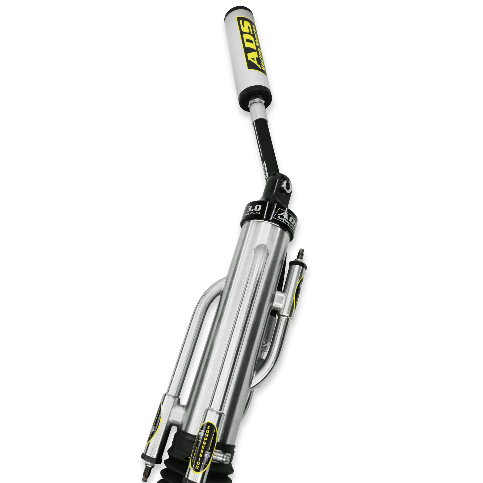 2017-2025 Ford F-150 Raptor Direct Fit 3.0 inch 4-Tube Bypass Reservoir Shocks Rear 19.45 Inch Collapsed 31 Inch Extended ADS Shocks