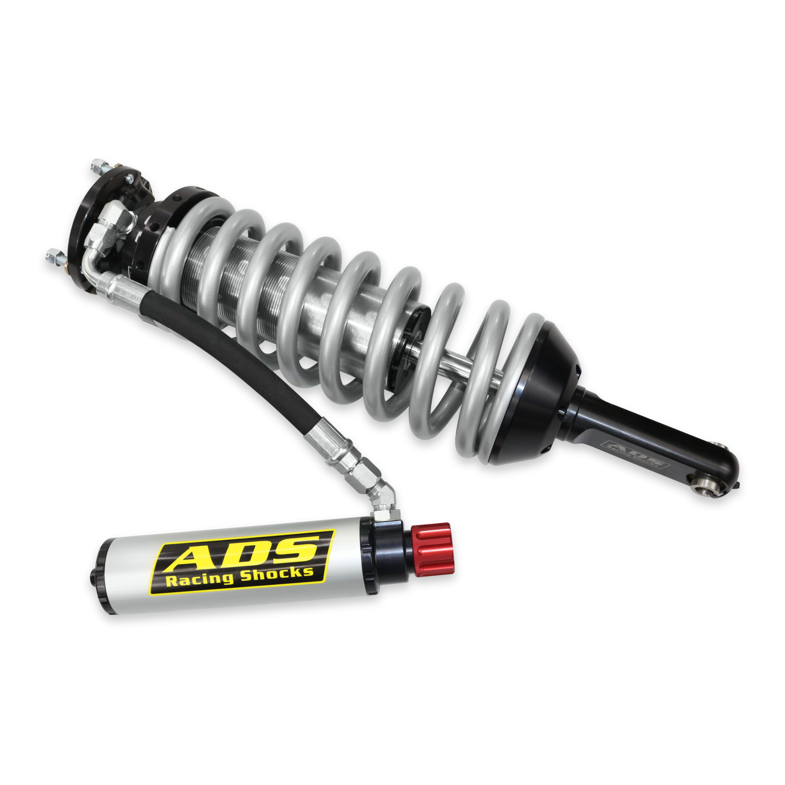 2007-2021 Toyota Tundra Direct Fit 3.0 inch Adjustable Reservoir Race Coilovers Front 18.8 Inch Collapsed 25.835 Inch Extended ADS Shocks