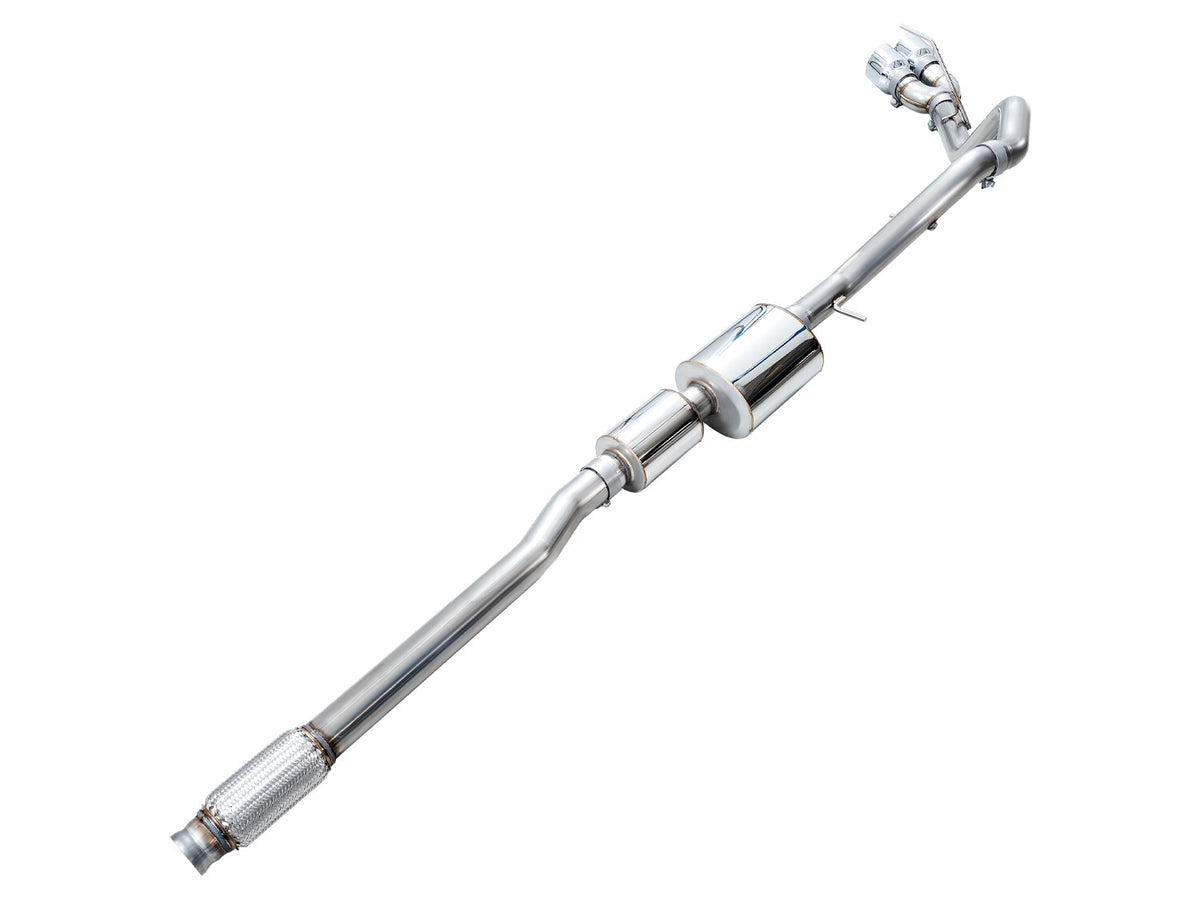 0FG Catback Side Exit Exhaust for 21-Present Suburban/Yukon XL 5.3L - 4.5 Inch Chrome Silver Tips AWE Tuning