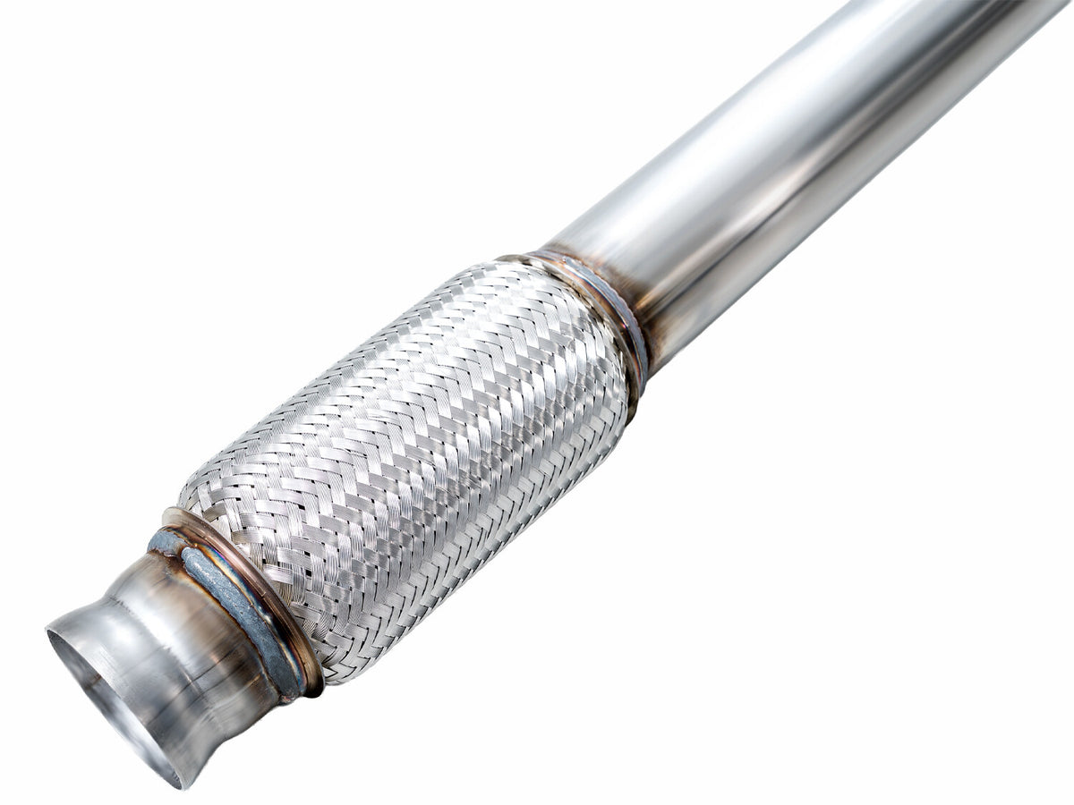 0FG Catback Side Exit Exhaust for 21-Present Suburban/Yukon XL 5.3L - 4.5 Inch Chrome Silver Tips AWE Tuning