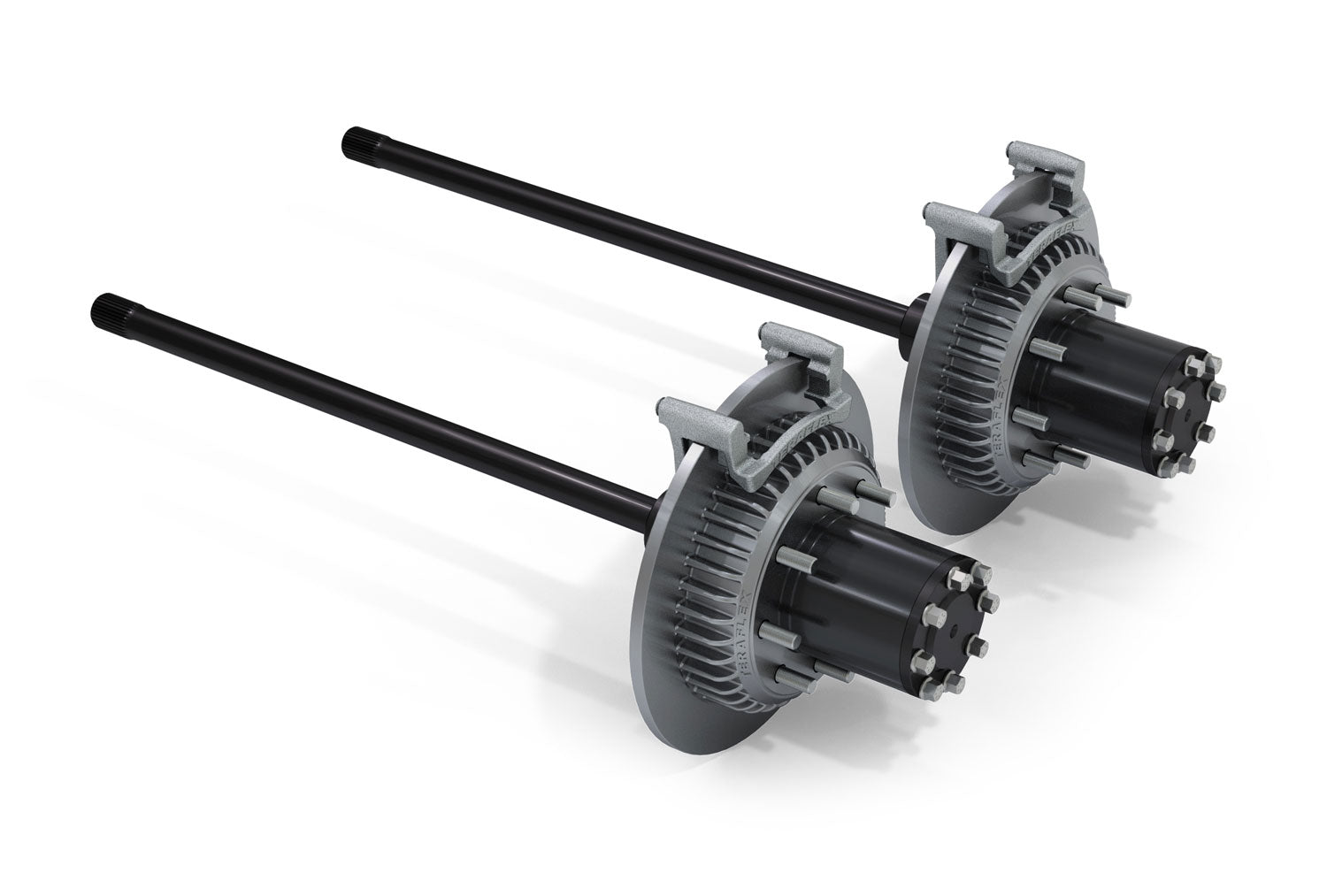 07-18 Wrangler JK Dana 44 Rear Axle 8-Lug Full-Float Conversion & Solid Big Rotors 32-Spline TeraFlex