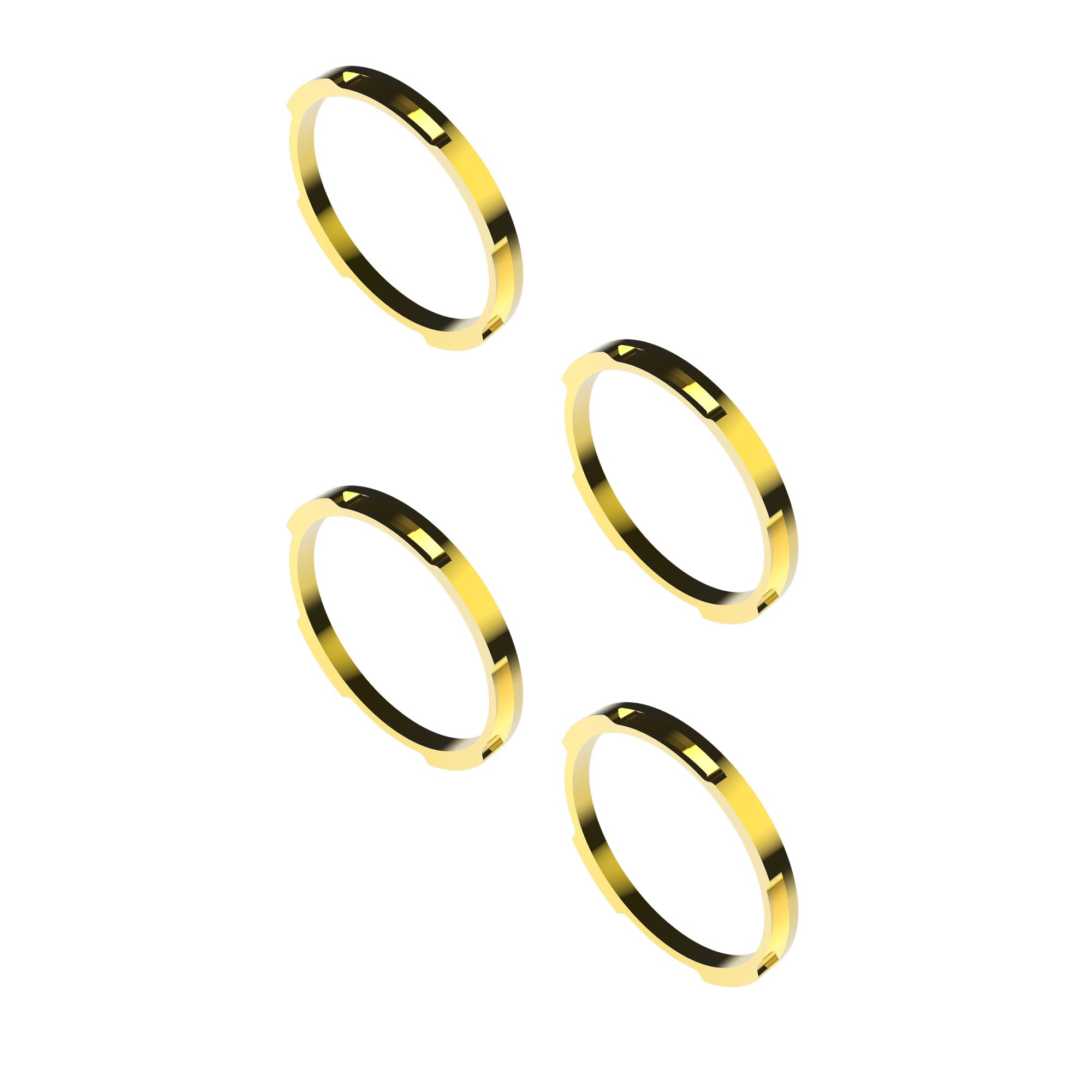 Bezel Ring KC Flex Era Bar Gold 4Pc KC HiLiTES