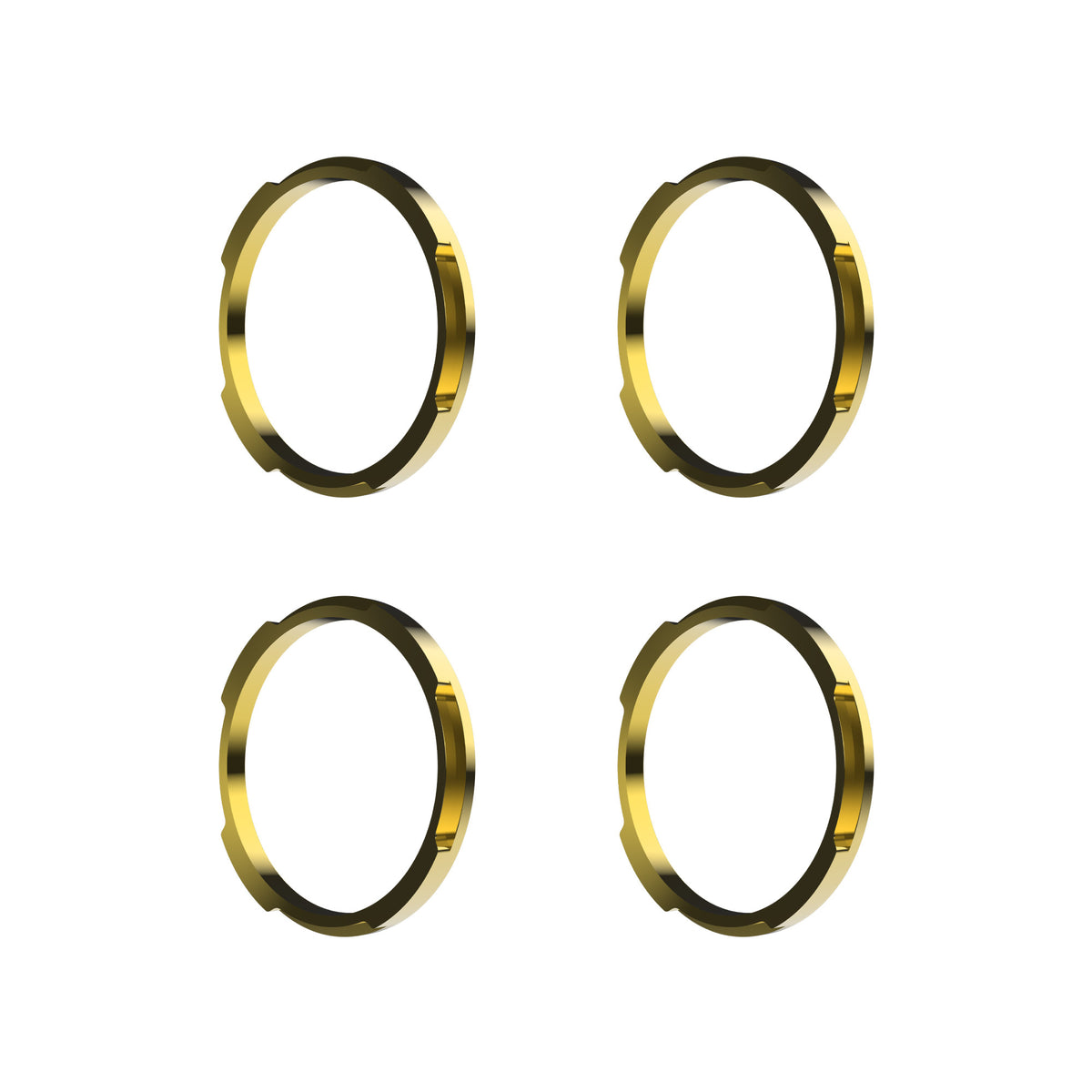 Bezel Ring KC Flex Era Bar Gold 4Pc KC HiLiTES