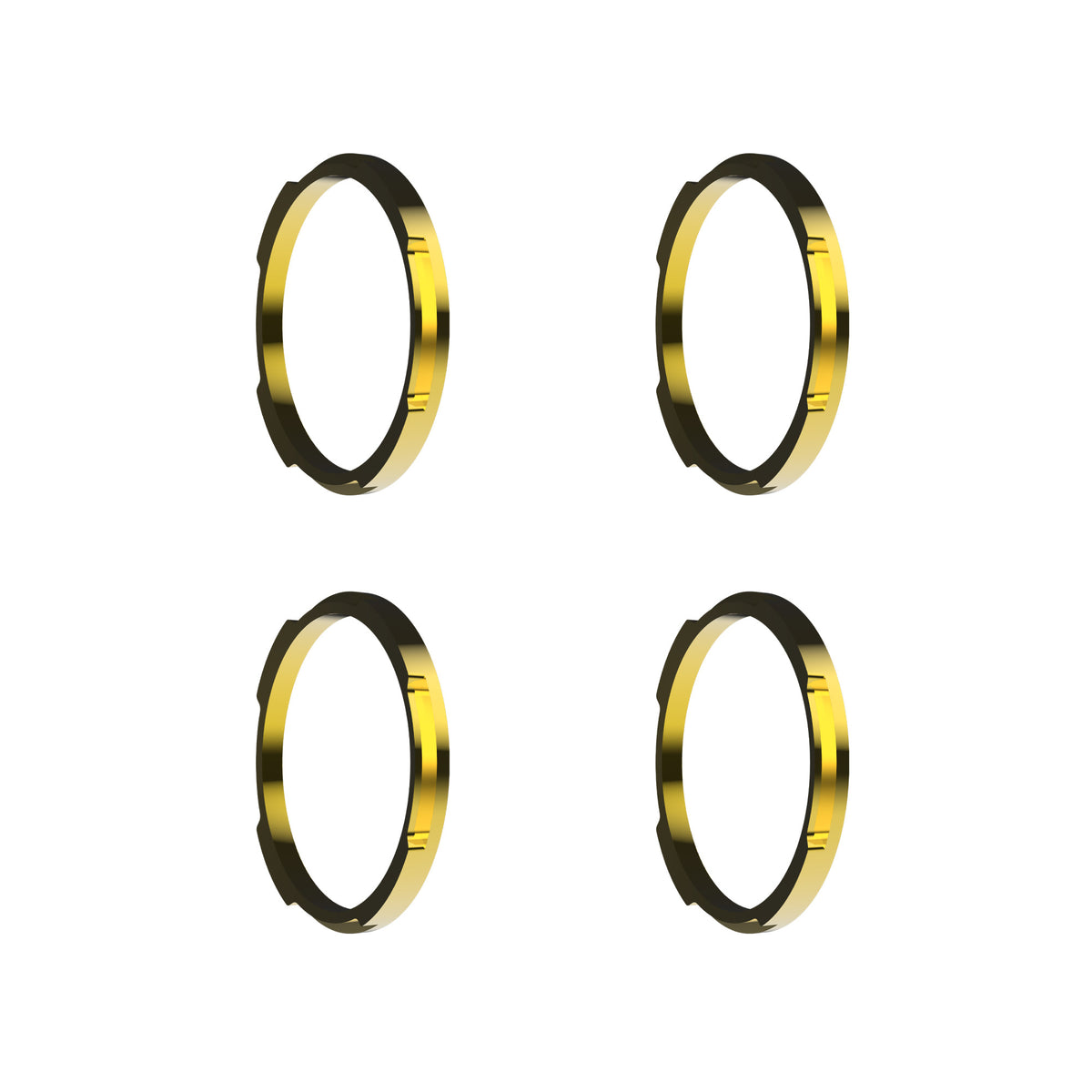 Bezel Ring KC Flex Era Bar Gold 4Pc KC HiLiTES