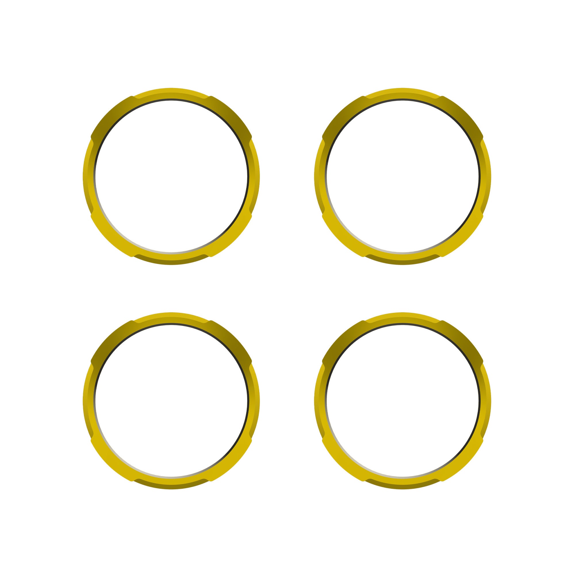 Bezel Ring KC Flex Era Bar Gold 4Pc KC HiLiTES