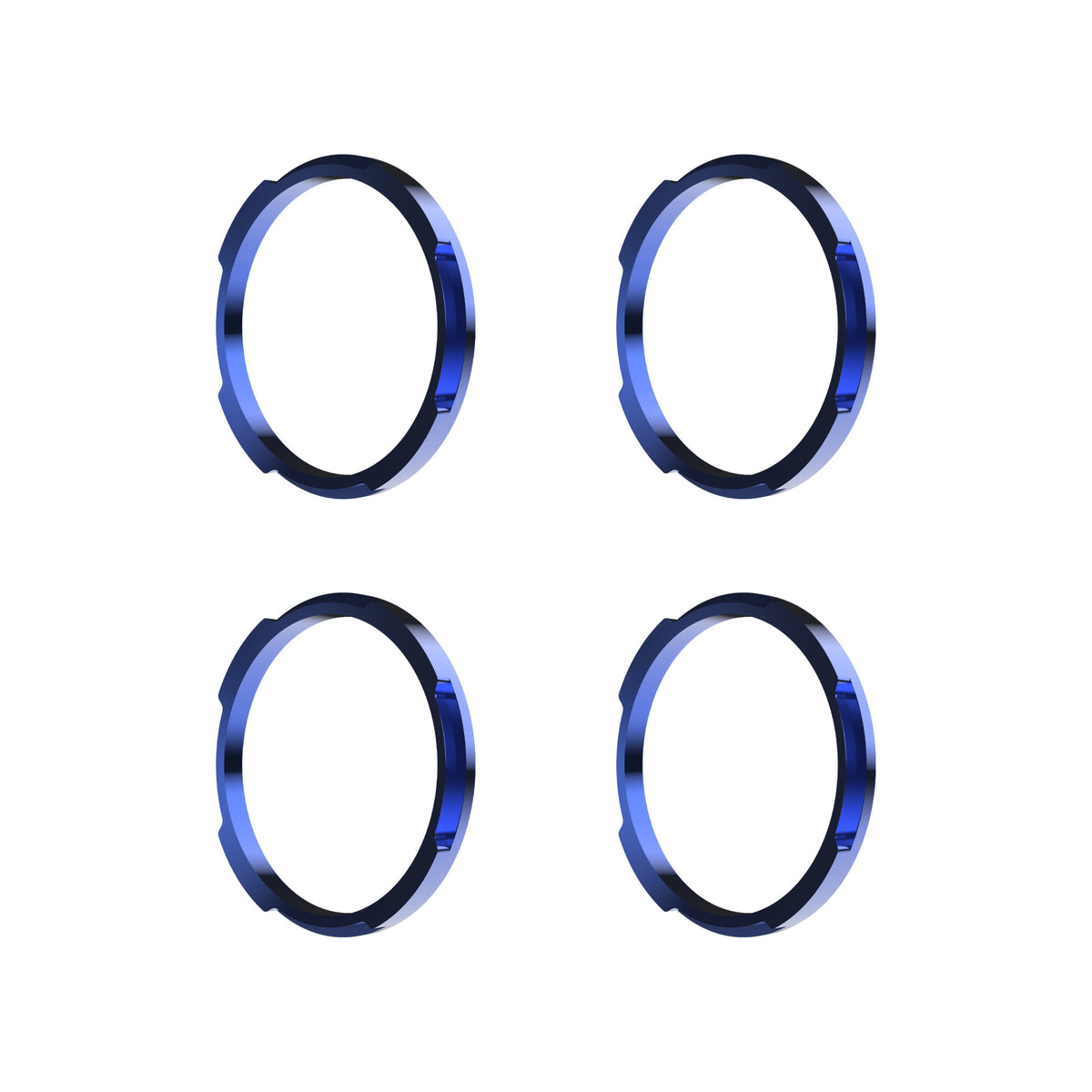 Bezel Ring KC Flex Era Bar Blue 4Pc KC HiLiTES