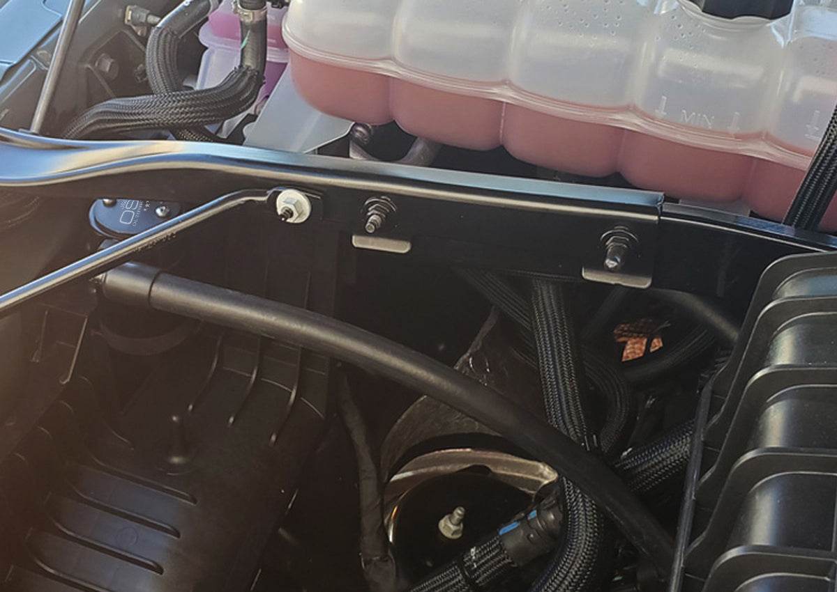 J&L Oil Separator 3.0 Passenger Side, Black Anodized