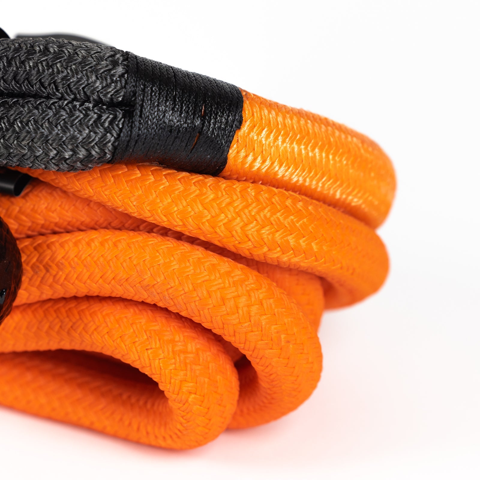 30-foot kinetic rope featuring a durable braided design, ideal for offroad recovery and towing applications.