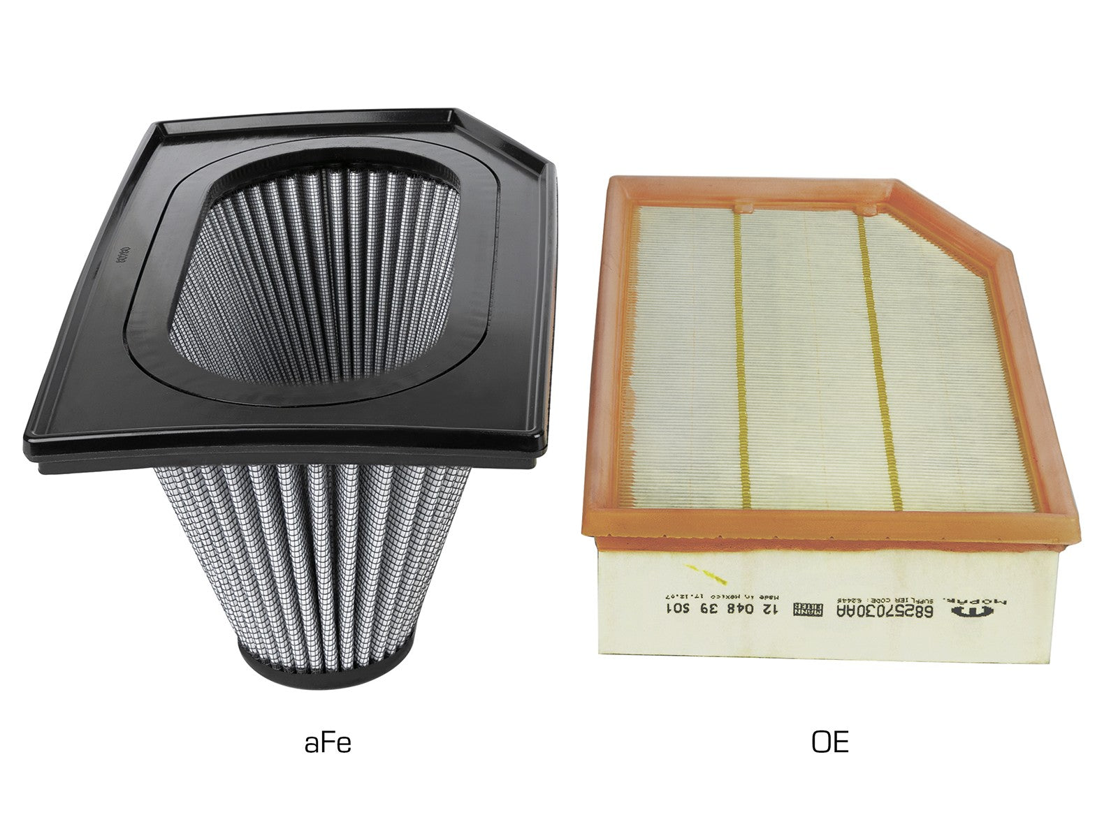 Magnum Flow Inverted Replacement Air Filter (Irf) w/ Pro Dry S Media Jeep Wrangler (Jl) 18-26 L4-2.0L (t)/V6-3.6L /Gladiator (Jt) 20-26 V6-3.6L aFe Power