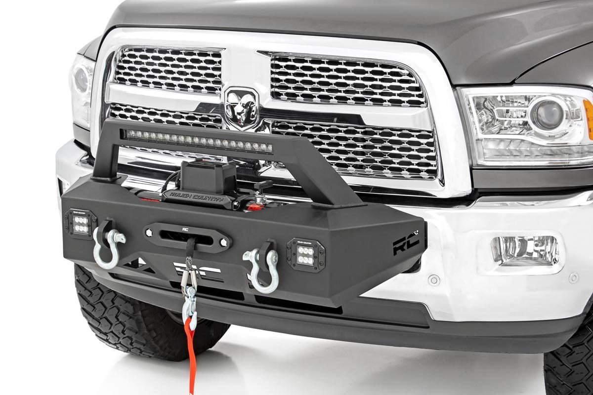 EXO Winch Mount Kit Ram 2500 2WD/4WD (2014-2018) Rough Country