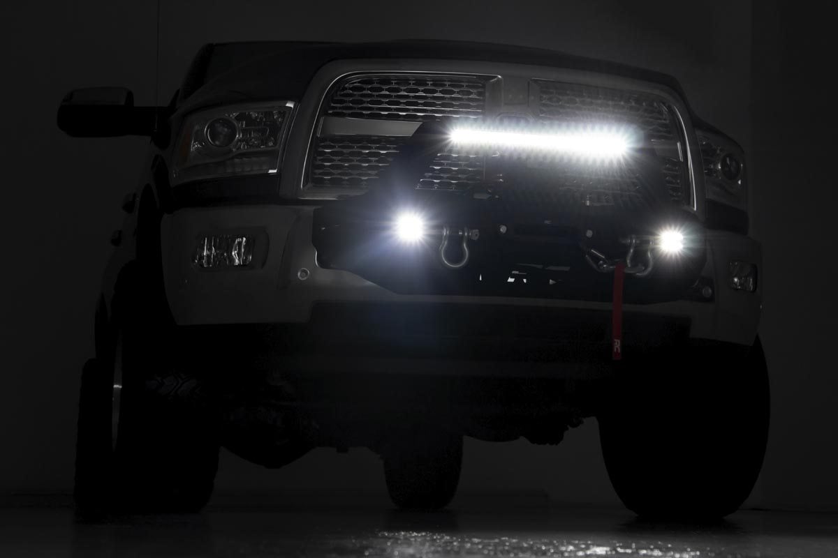 EXO Winch Mount Kit Ram 2500 2WD/4WD (2014-2018) Rough Country