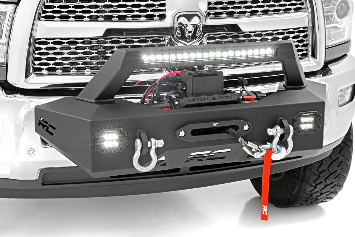 EXO Winch Mount Kit Ram 2500 2WD/4WD (2014-2018) Rough Country