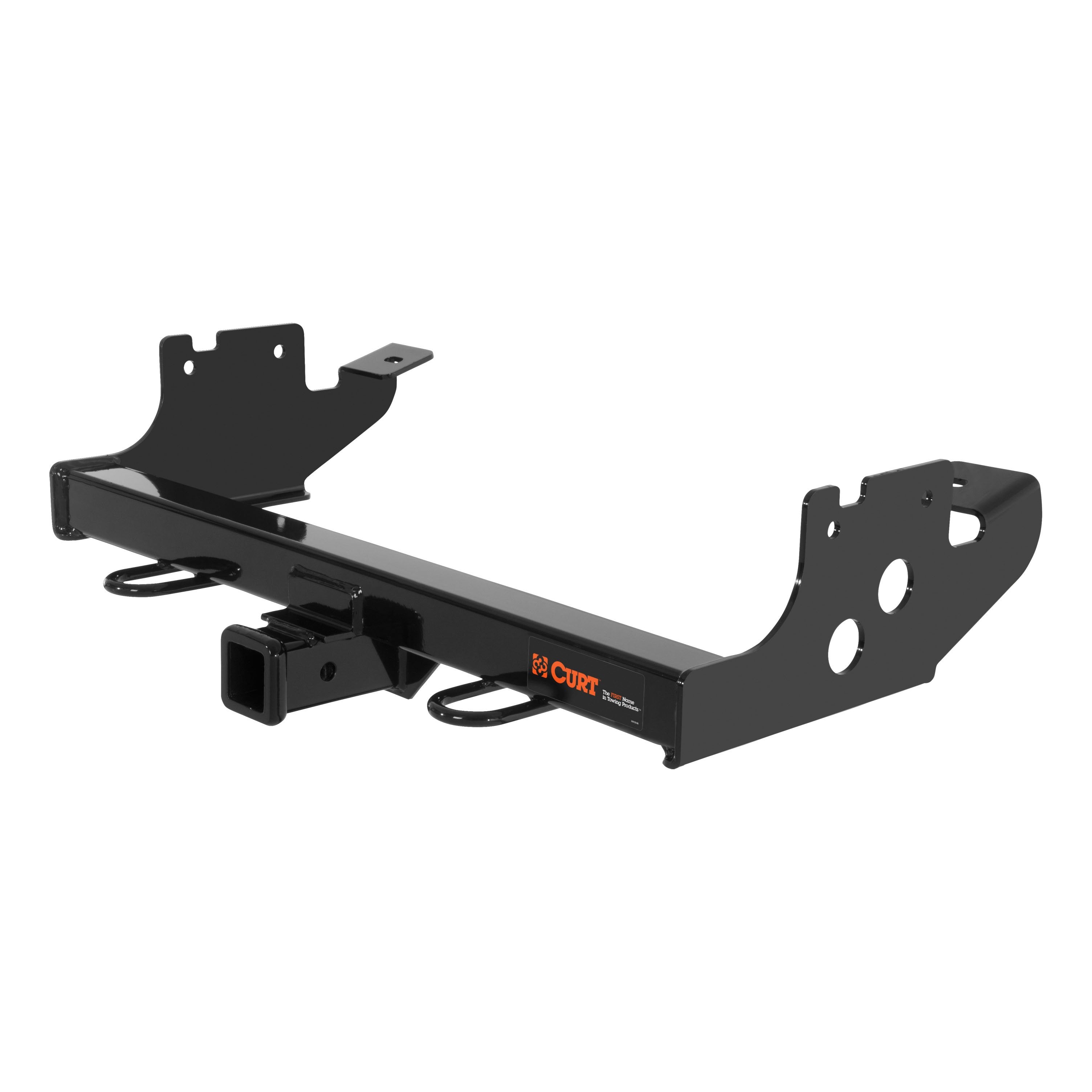 CURT 2-Inch Front Receiver Hitch, Select Jeep Wrangler TJ, Drilling Required Model 31028