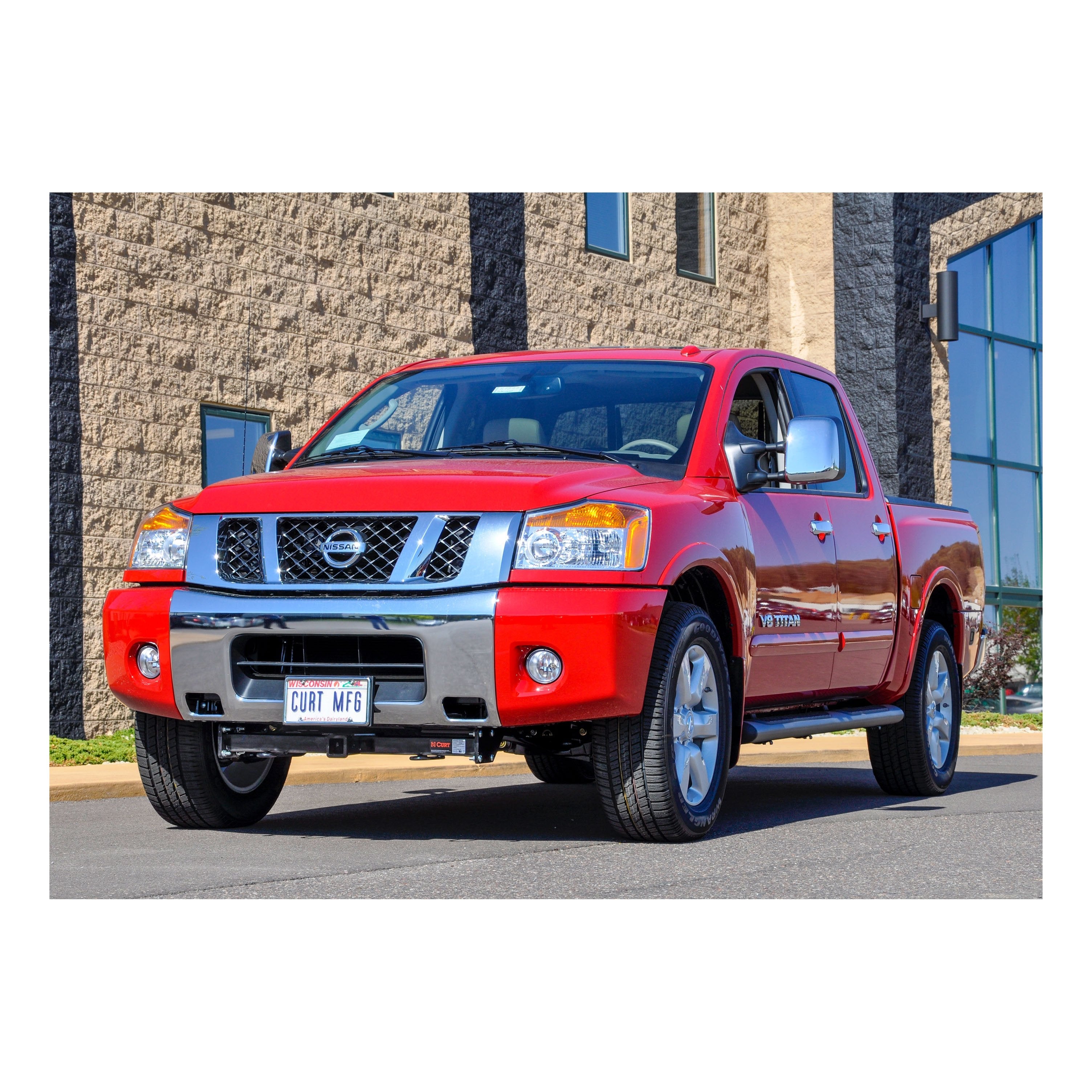 CURT 2-Inch Front Receiver Hitch, Select Nissan Titan Model 31061