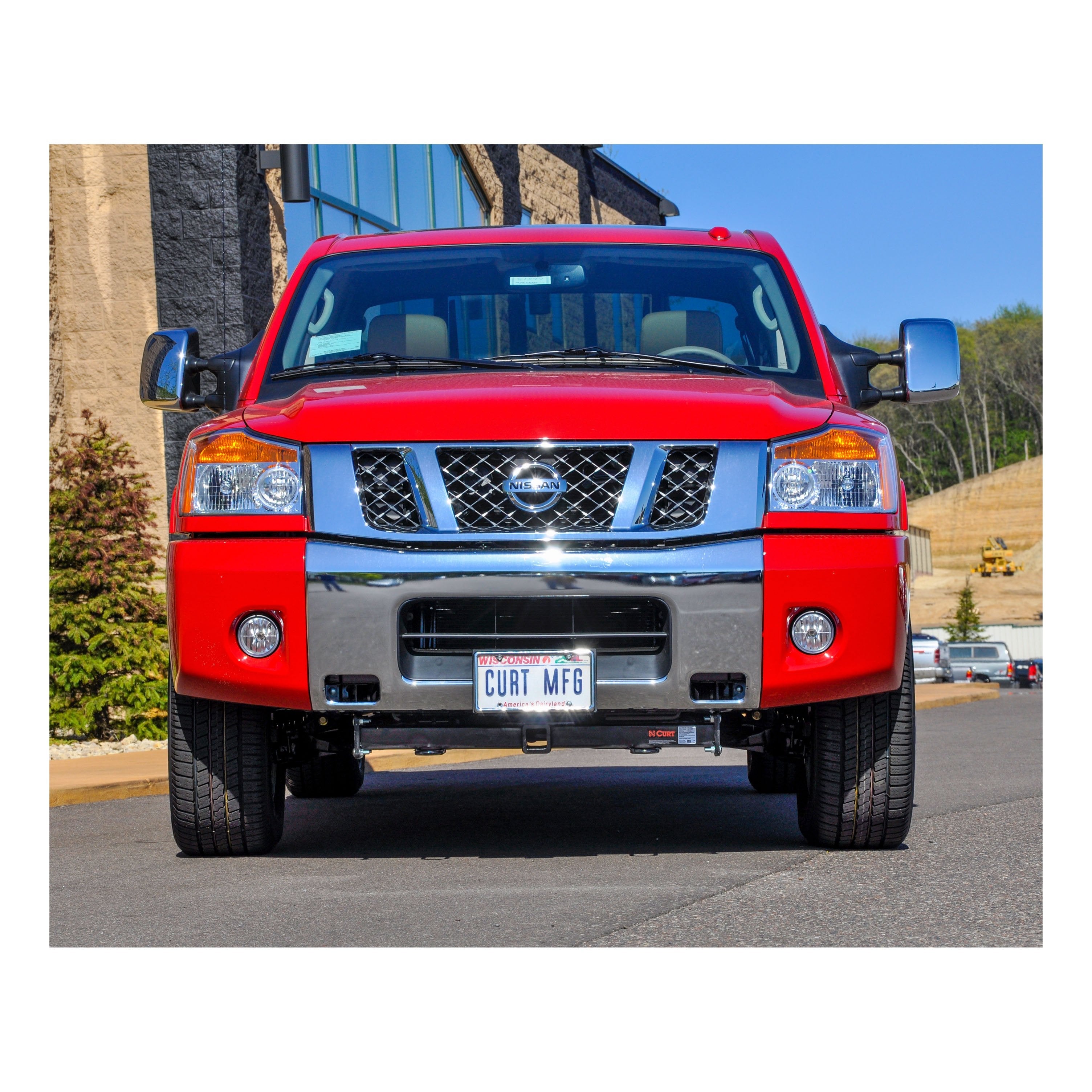 CURT 2-Inch Front Receiver Hitch, Select Nissan Titan Model 31061