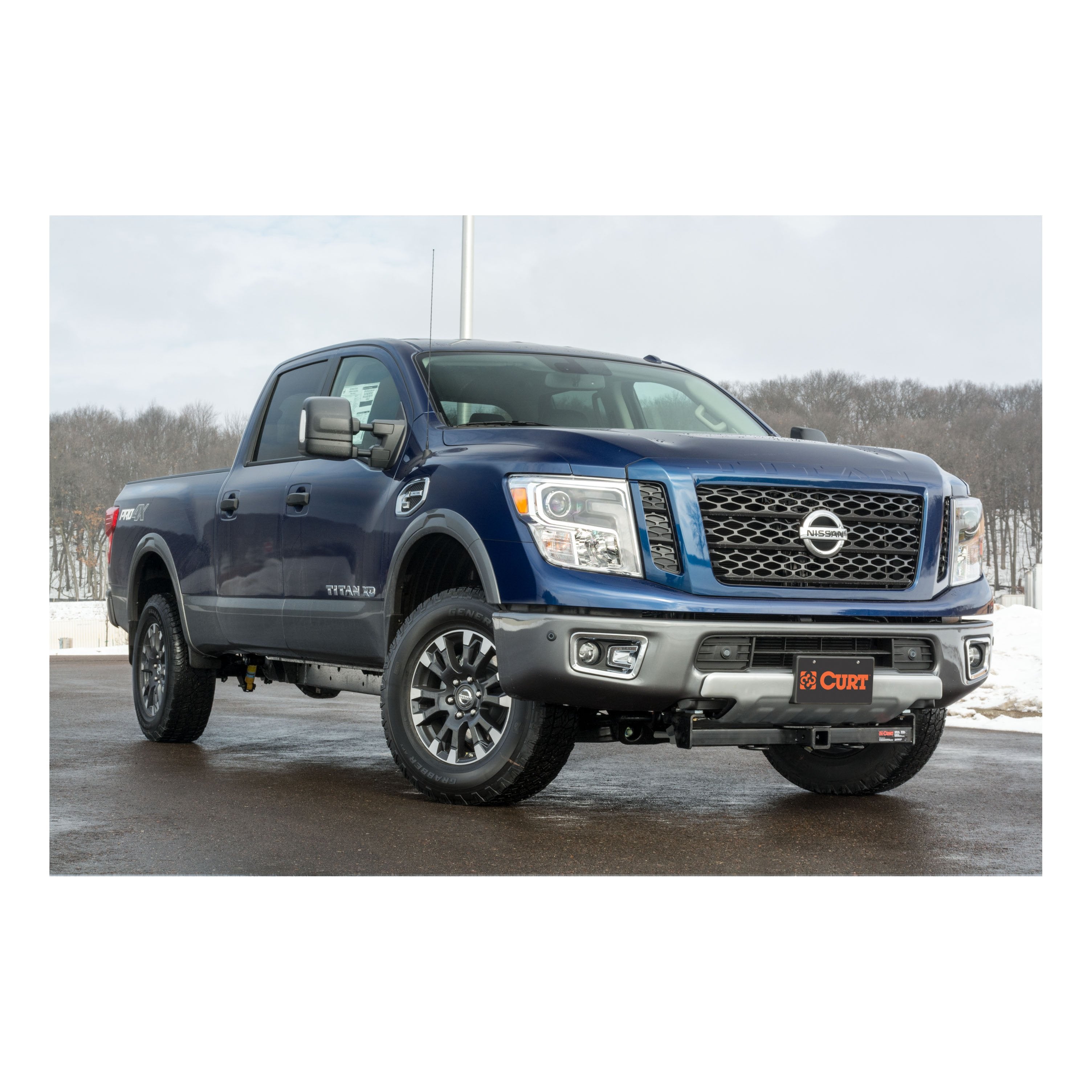CURT 2-Inch Front Receiver Hitch, Select Nissan Titan XD Model 31077