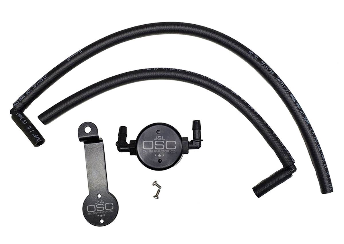 J&L Oil Separator 3.0 Driver Side, Black Anodized
