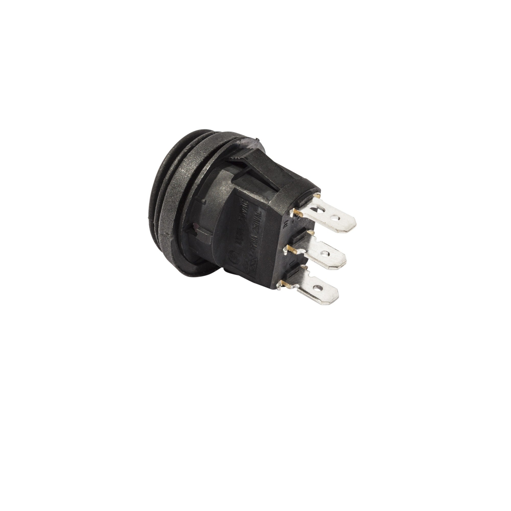 Switch Illum LED Rocker 2 Position Round Red KC HiLiTES