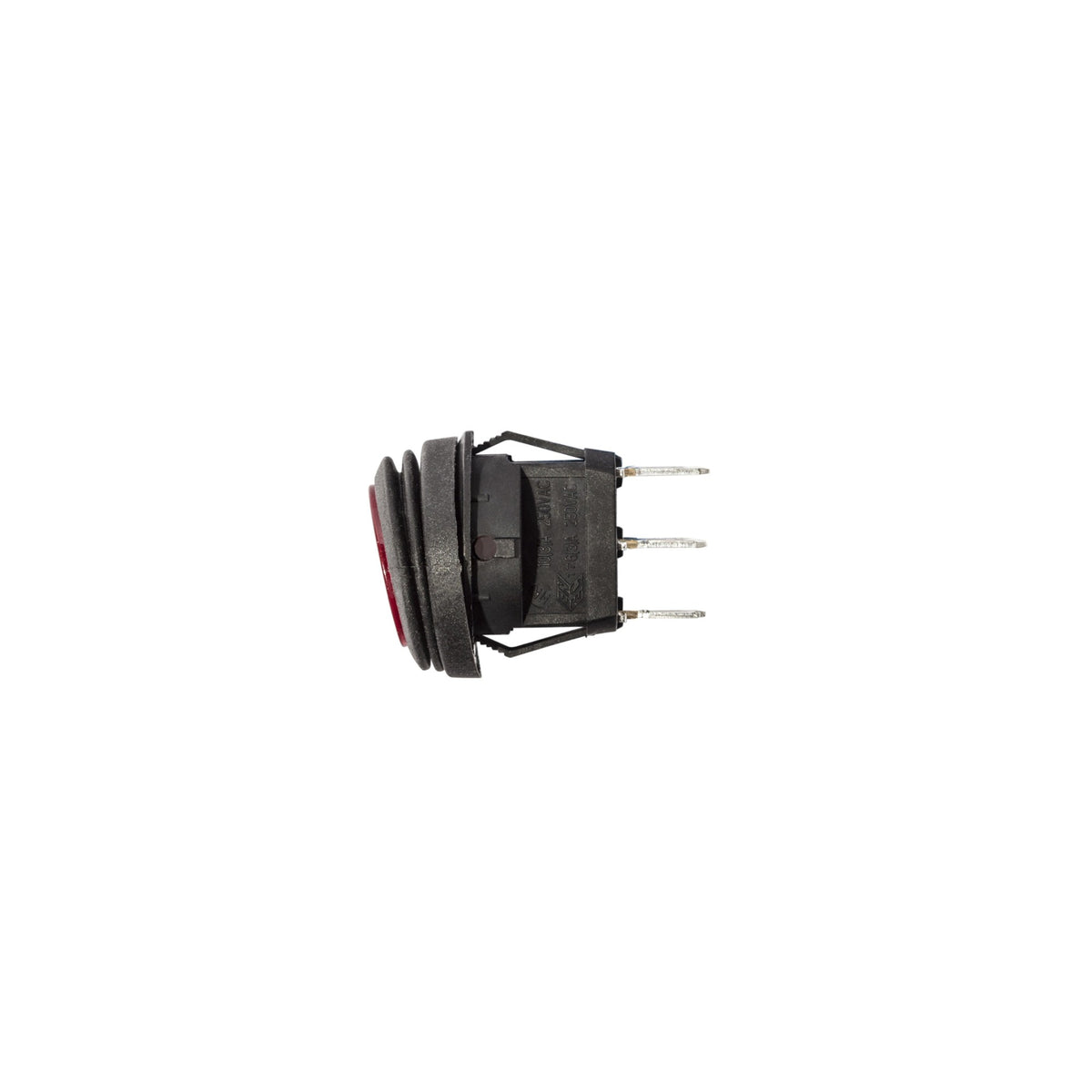 Switch Illum LED Rocker 2 Position Round Red KC HiLiTES
