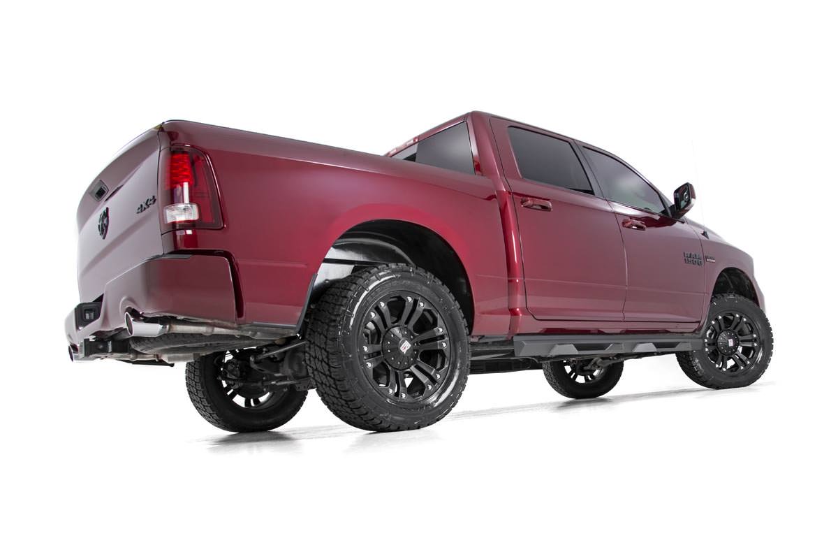 3 Inch Dodge Bolt-On Lift Kit w/Rear V2 Shocks 12-23 RAM 1500 4WD Rough Country