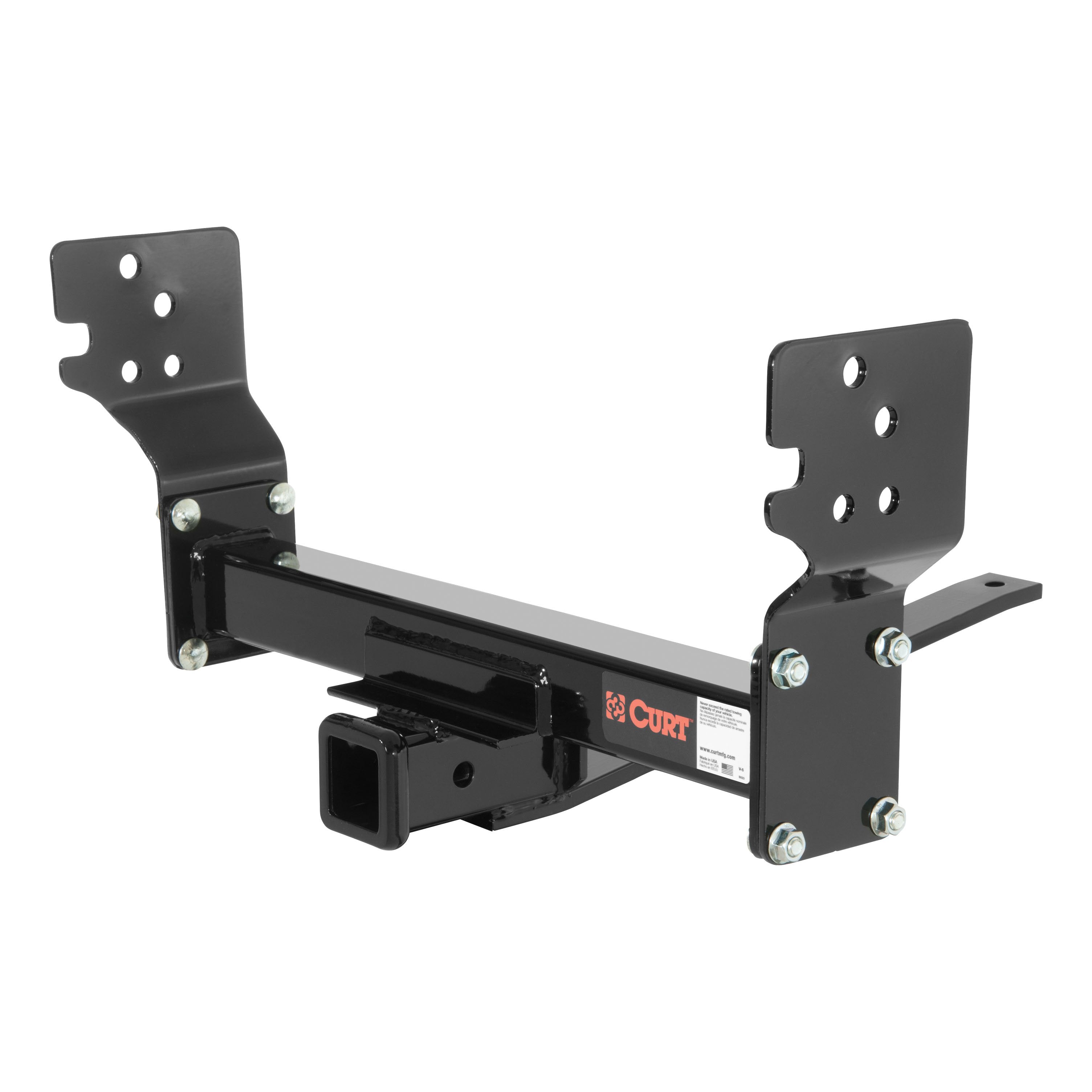 CURT 2-Inch Front Receiver Hitch, Select Chevrolet Silverado, GMC Sierra 1500 Model 31322