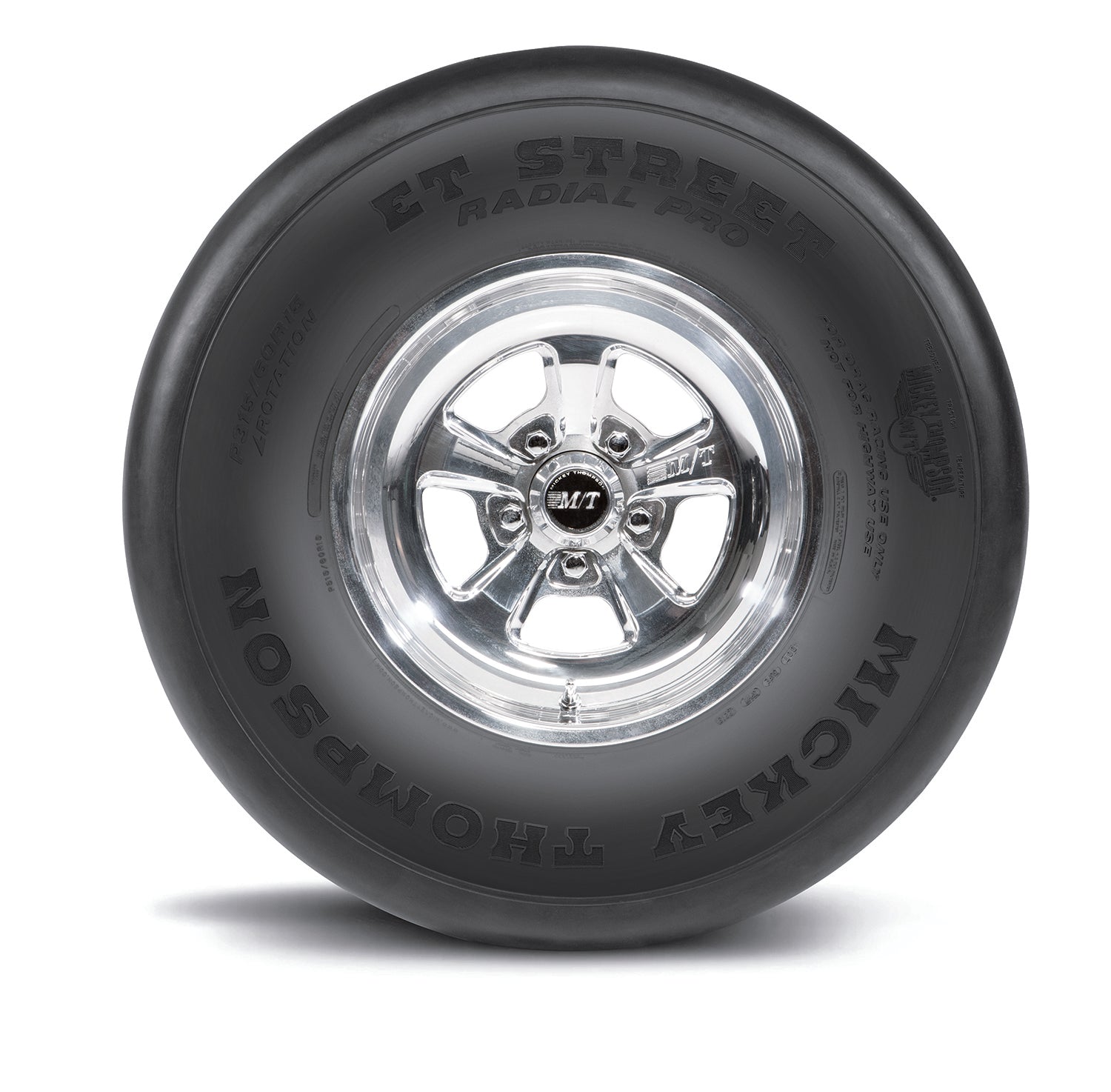 ET Street Tire P315/60R15 Revs/Mile 685 Mickey Thompson