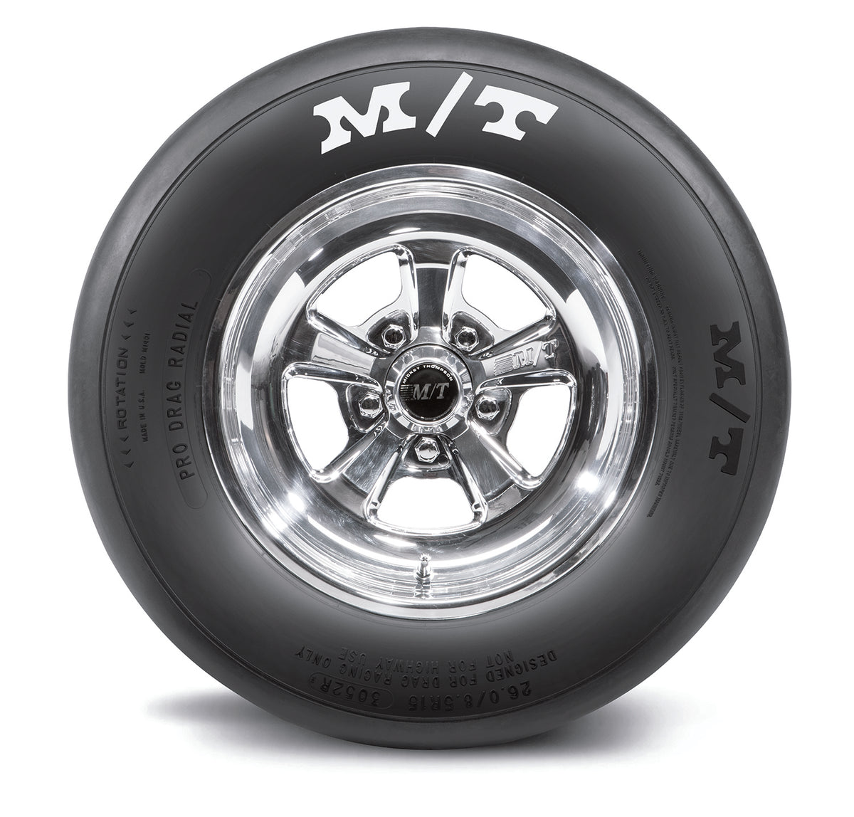 PRO Drag Tire 30.0/9.0R15 Revs/Mile 698 Mickey Thompson