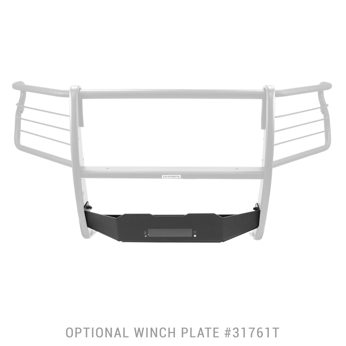 3100 Series StepGuard Winch Tray Kit Textured Black 2019-2021 Silverado 1500 2022-2022 Silverado 1500 LTD Go Rhino