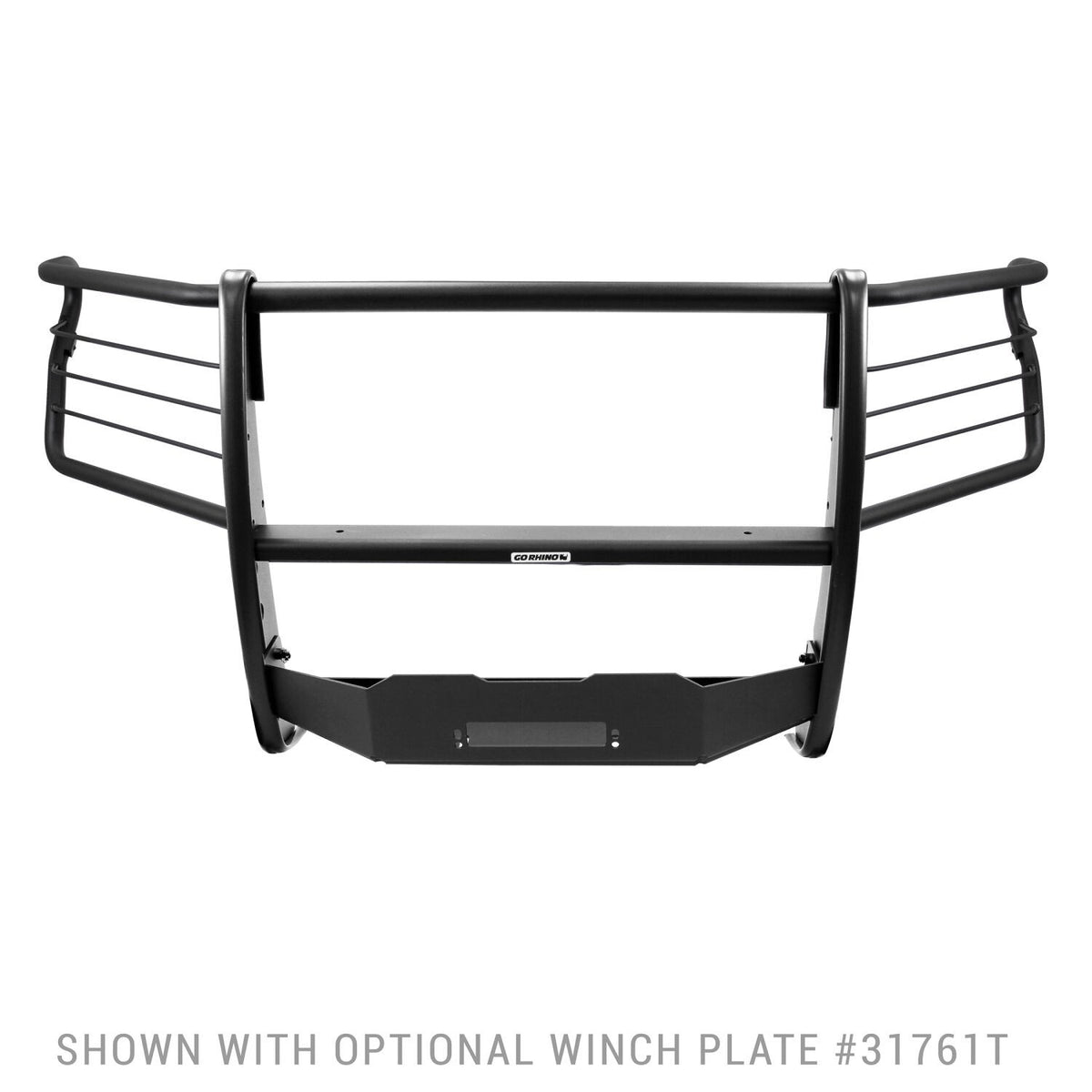 3100 Series StepGuard with Brush Guards Textured Black 2019-2021 Silverado 1500 2022-2022 Silverado 1500 LTD Go Rhino